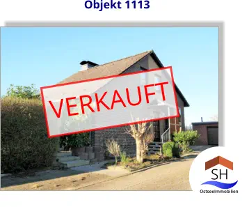 OstseeImmobilien SH  Objekt 1113 VERKAUFT