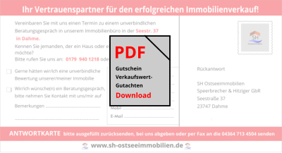 Gutschein Verkaufswert- Gutachten Download PDF